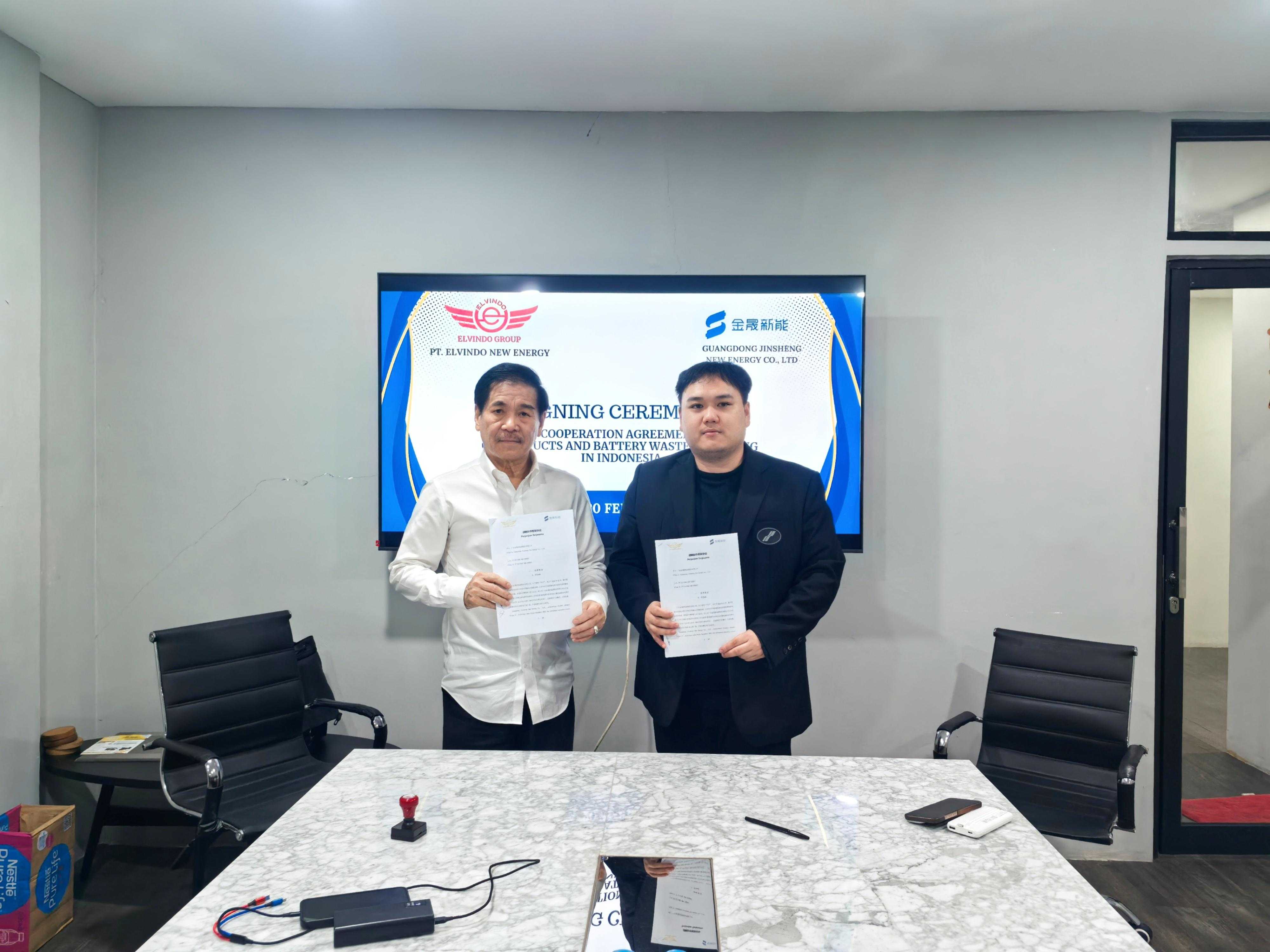 強(qiáng)強(qiáng)聯(lián)合！廣東金晟新能源與印尼ELVINDO簽署戰(zhàn)略協(xié)議，共拓東南亞鋰電池市場